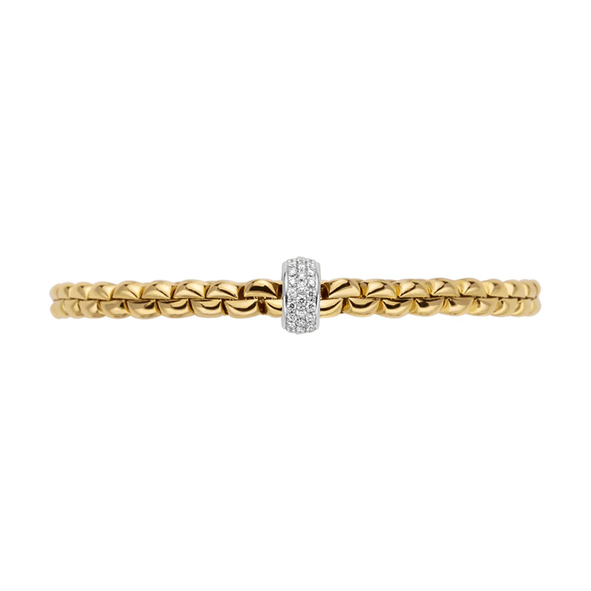 FOPE Eka Flex'it Bracelet With Diamond Pave' - Image 3
