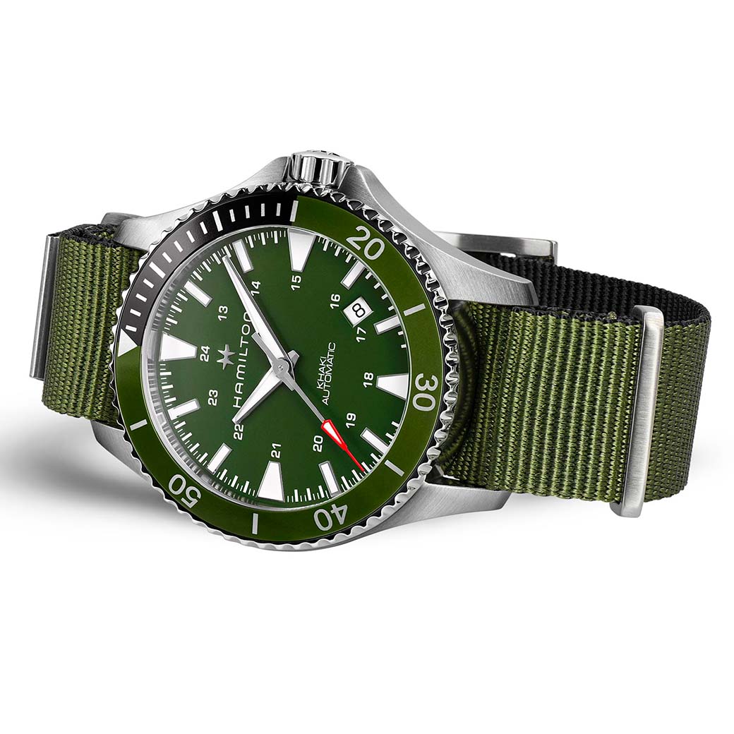 Hamilton Khaki Navy Scuba Auto H82375961 - Image 3