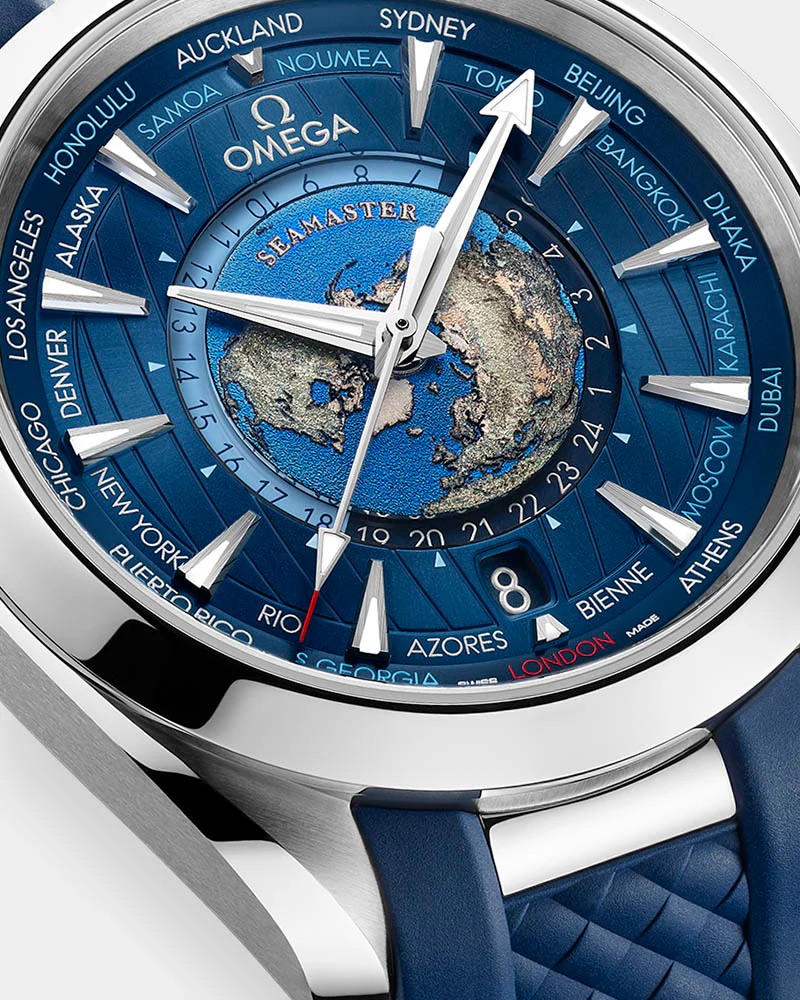 Omega Seamaster Aqua Terra GMT Worldtimer 220.12.43.22.03.001 - Image 3