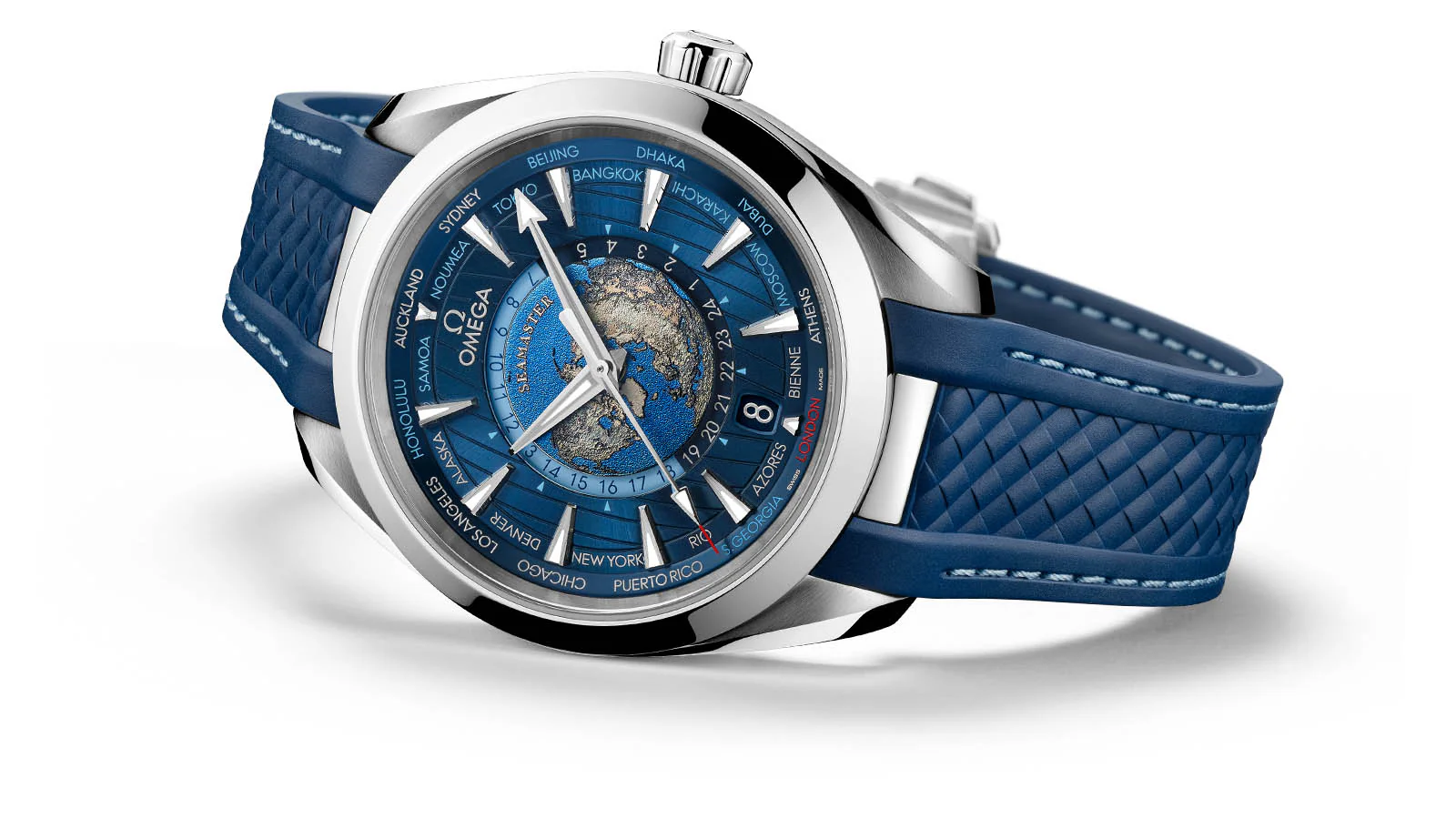 Omega Seamaster Aqua Terra GMT Worldtimer 220.12.43.22.03.001 - Image 5