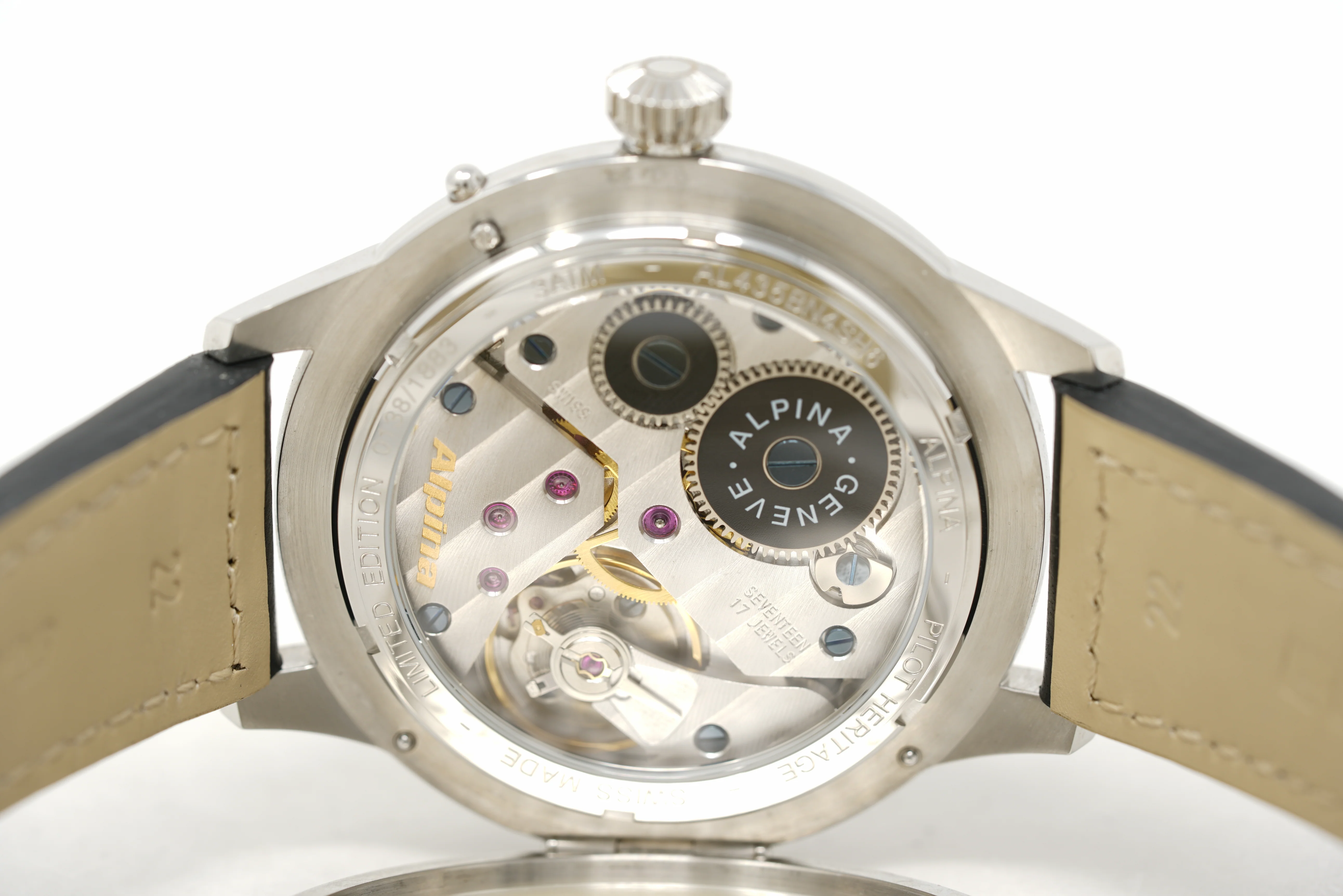 Pre-Owned Alpina Startimer Pilot Heritage MKIII AL-435BN4SH6 - Image 4