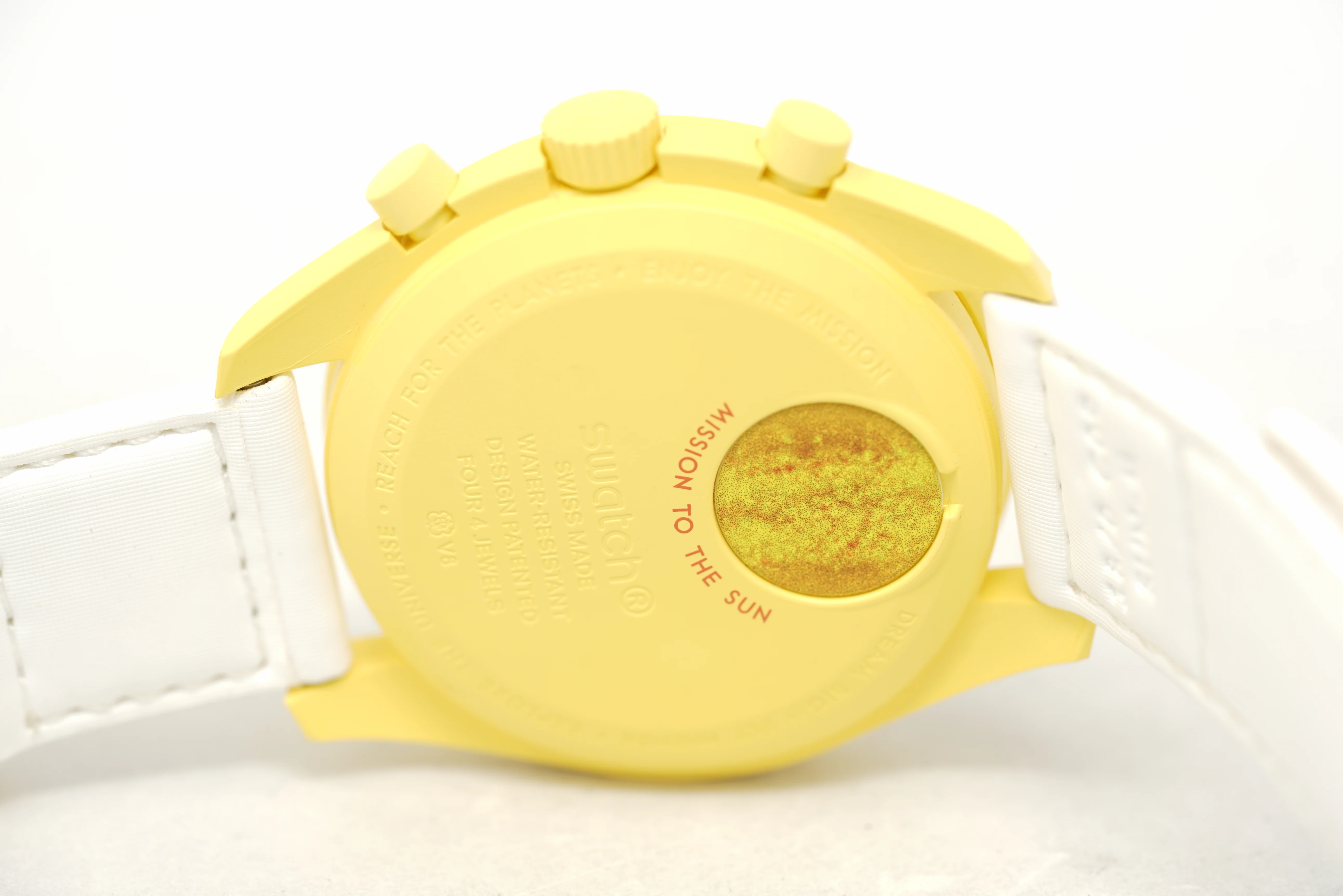 Pre-Owned Swatch x Omega MoonSwatch Mission to the Sun SO33J100 - Image 4