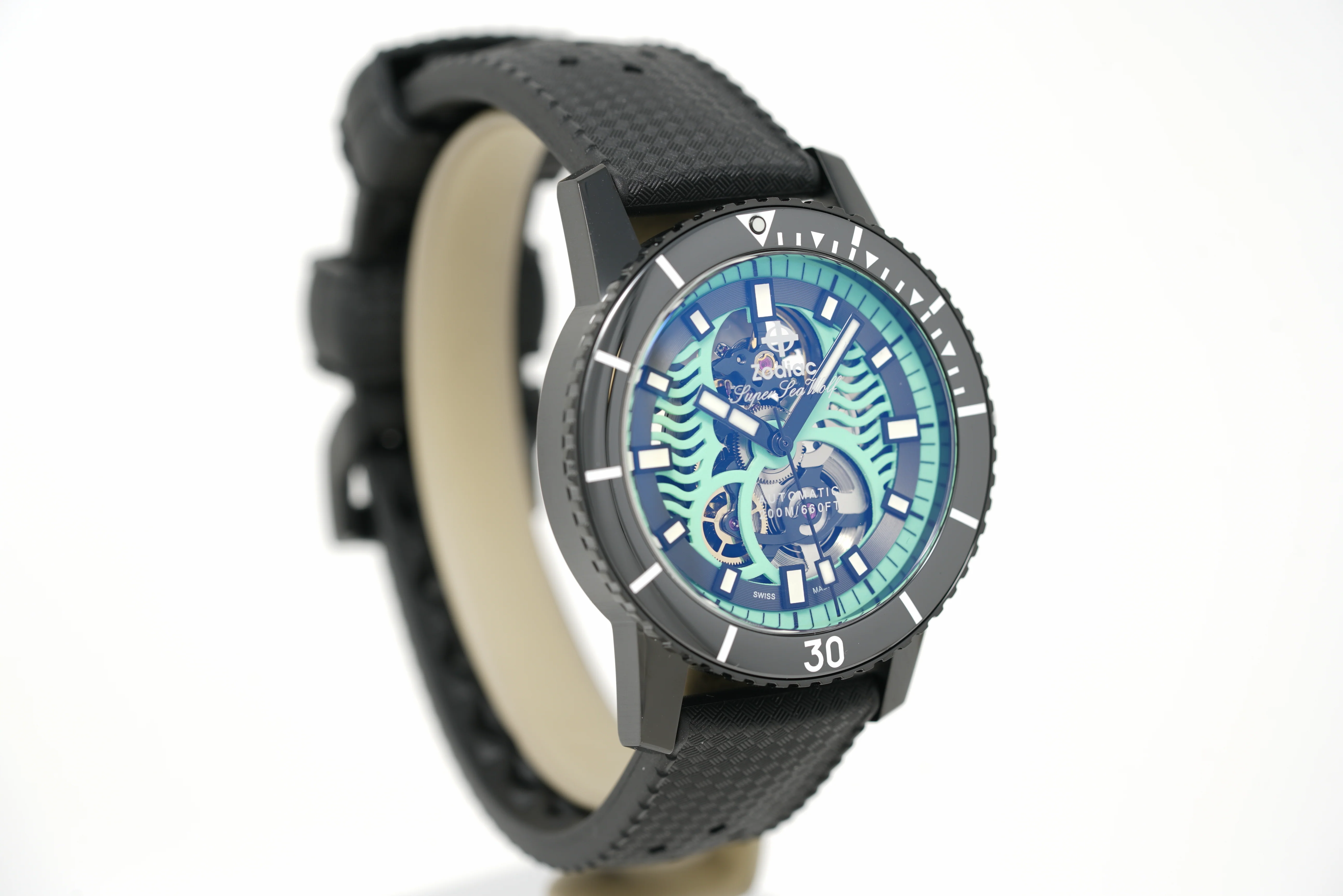 Pre-Owned Zodiac Super Sea Wolf Skeleton Compression Diver ZO9318 - Image 9