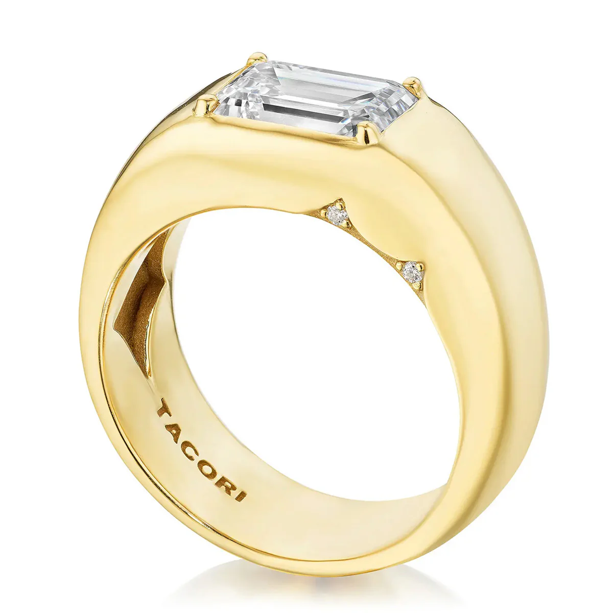 Tacori Allure Domed Diamond Ring - Image 3
