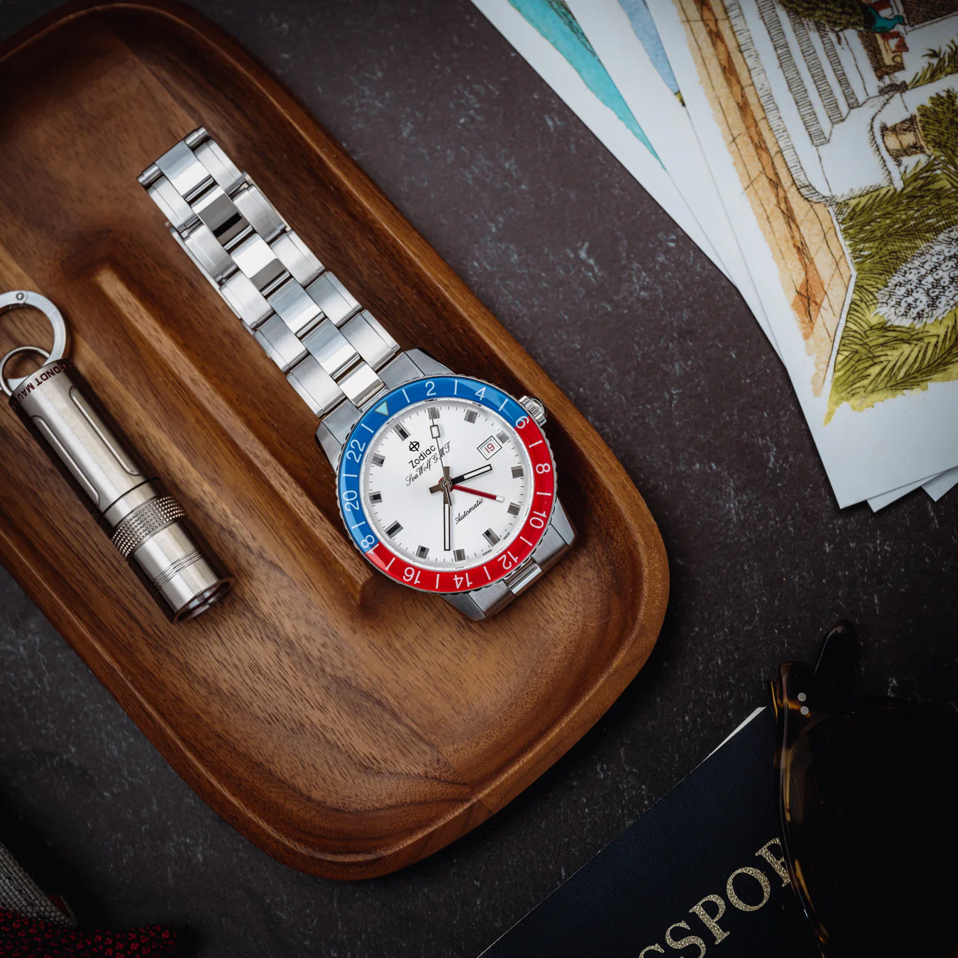 Zodiac Sea Wolf GMT 'Crystal' Topper Edition ZO9408 - Image 8