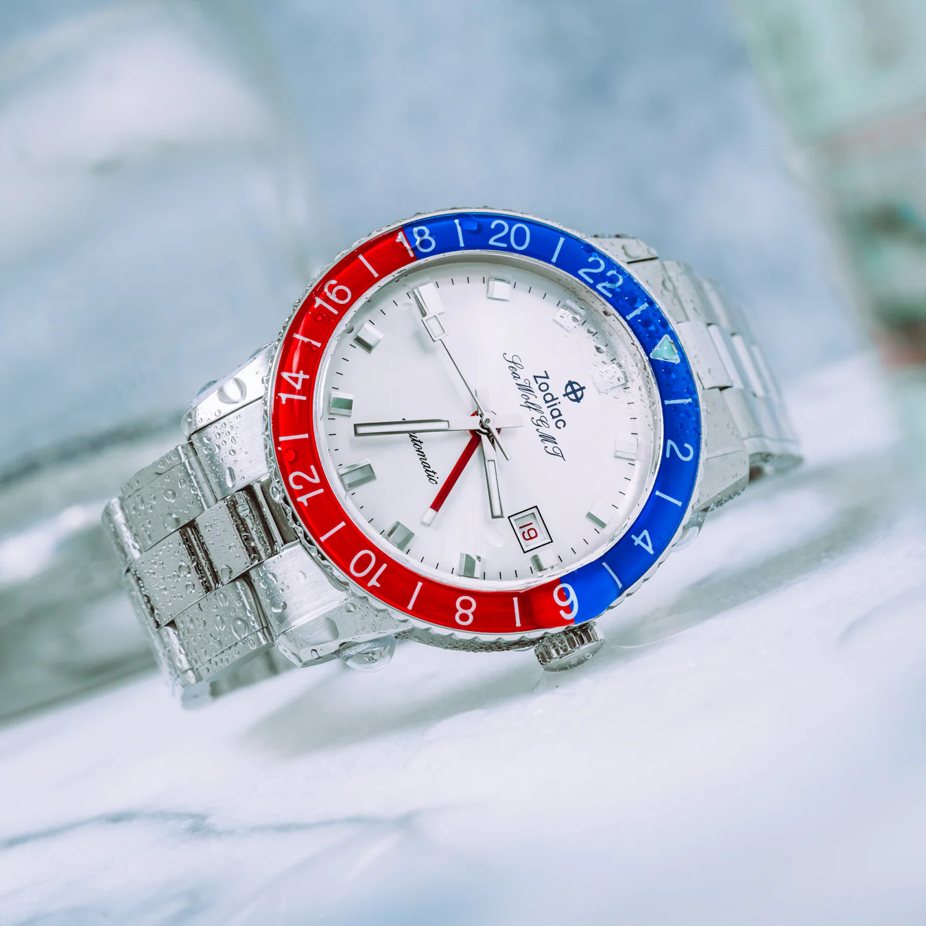 Zodiac Sea Wolf GMT 'Crystal' Topper Edition ZO9408 - Image 9