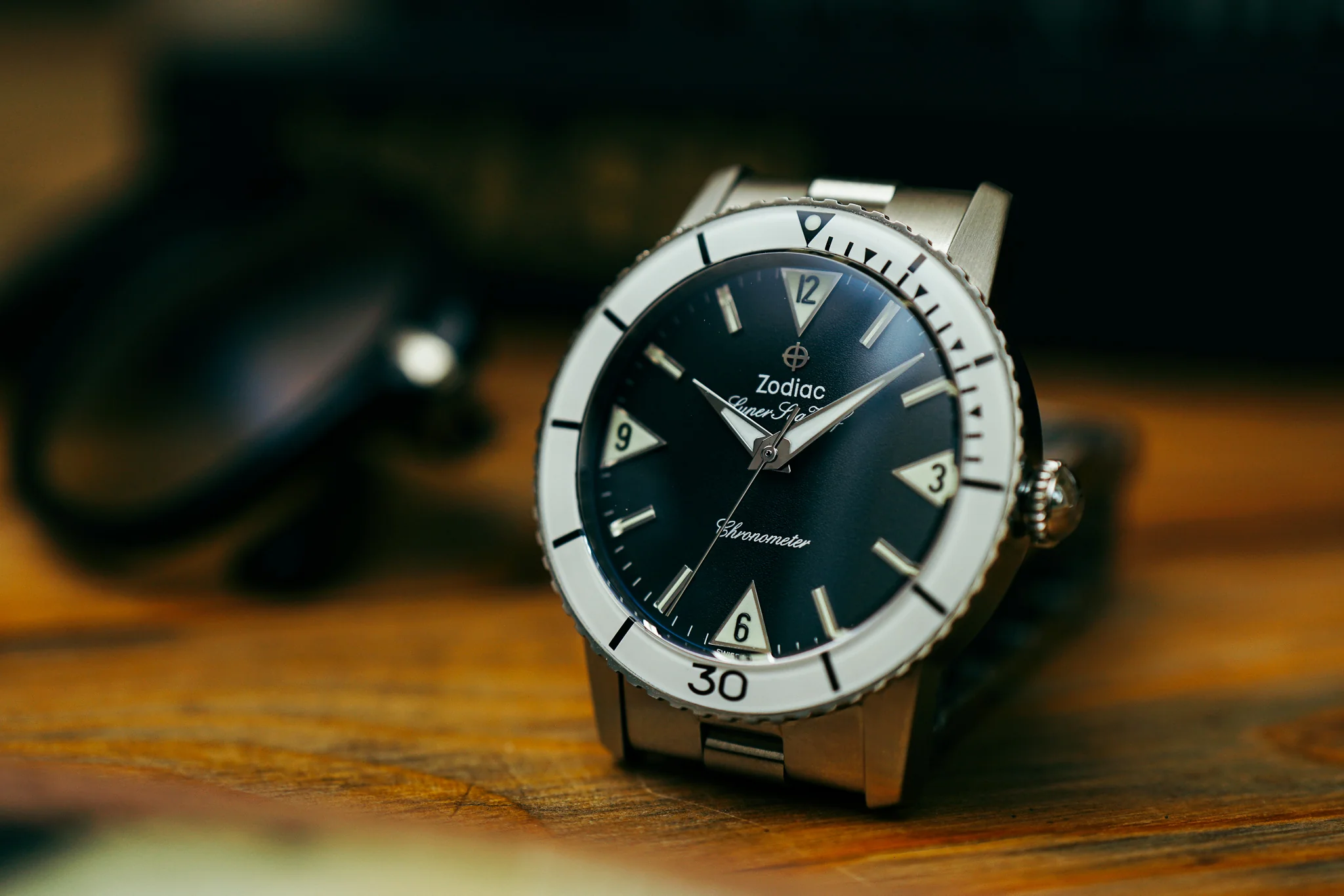 Zodiac Super Sea Wolf Topper Limited Edition "White Wolf" ZO9208 - Image 10