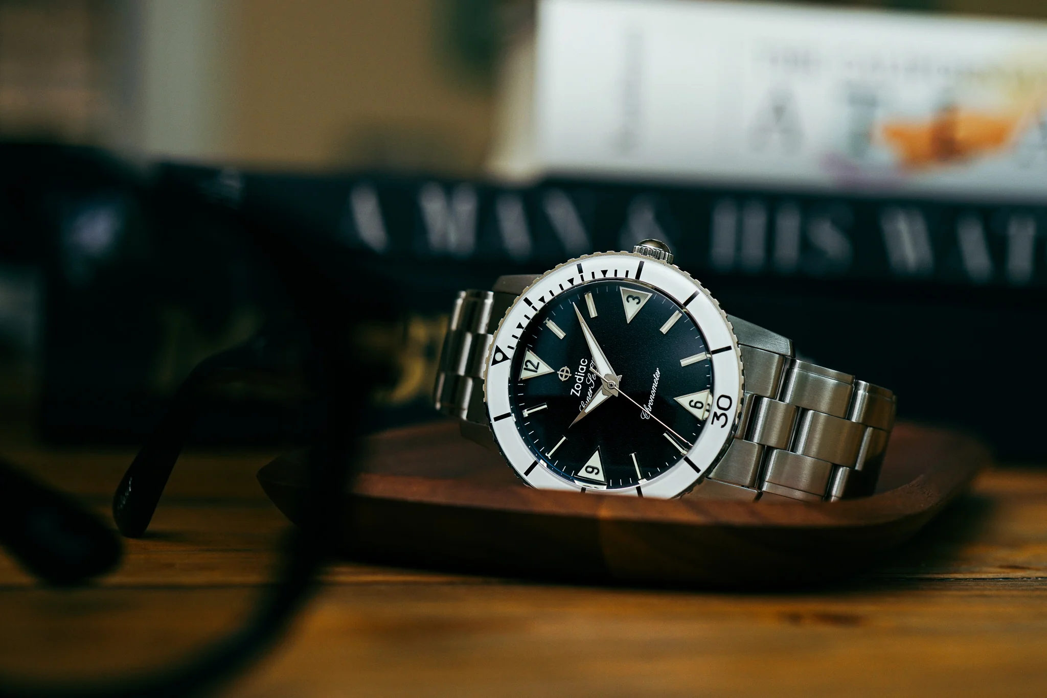 Zodiac Super Sea Wolf Topper Limited Edition "White Wolf" ZO9208 - Image 8